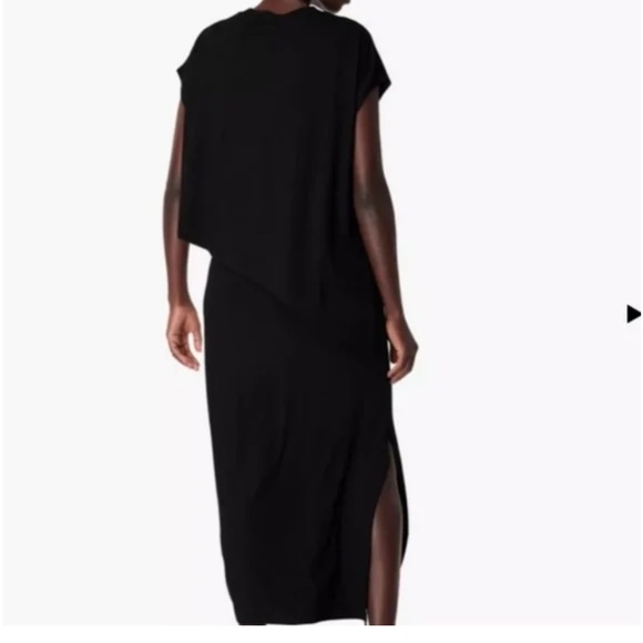 Sweaty Betty Black Mellow Midi Dress Size Small - Picture 2 of 11